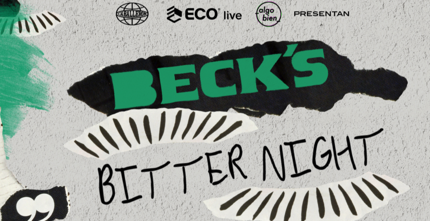 Celebra con Big Soto la primera Beck's Bitters Night en la CDMX