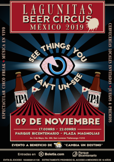 Llega a México el Lagunitas Beer Circus