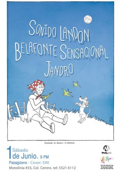 Sonido Landon, Belafonte Sensacional y Jandro en Pasagüero
