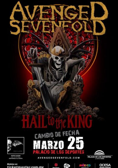 Avenged Sevenfold en el Palacio de los Deportes