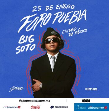 PRECIOS: Big Soto se presentará en el Foro Puebla