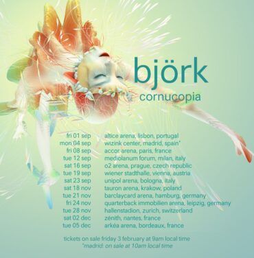 Björk anuncia gira mundial