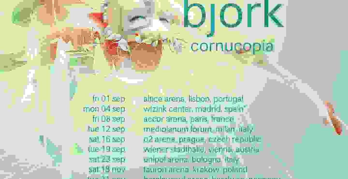 Björk anuncia gira mundial