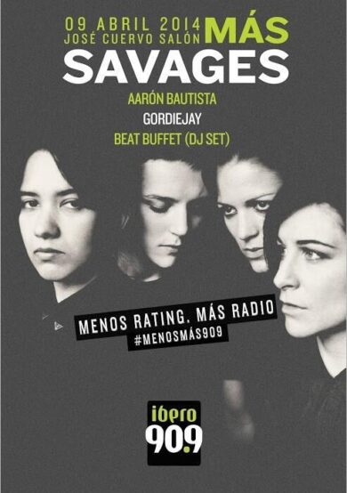 11° aniversario de Ibero 90.9 con Savages