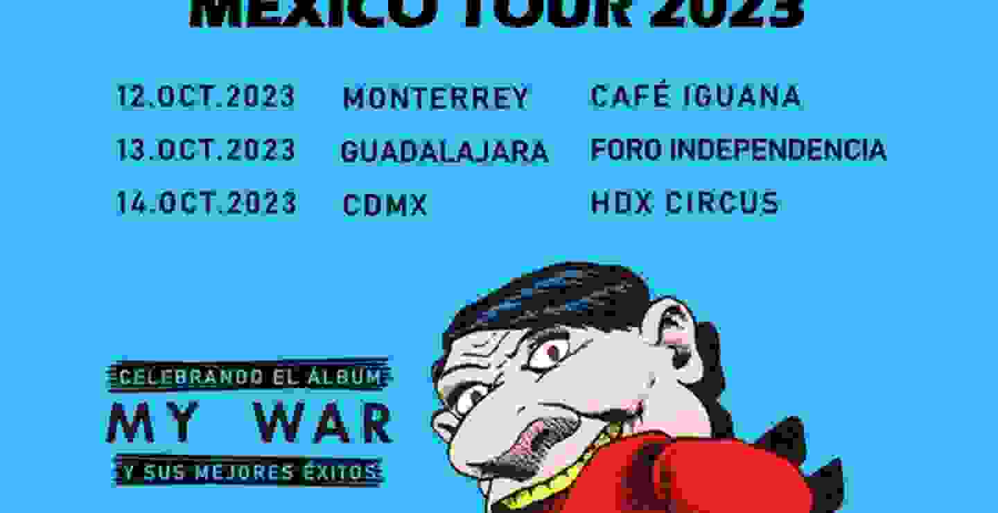Black Flag anuncia conciertos en México
