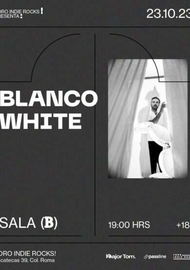 Blanco White se presentará en el Foro Indie Rocks!