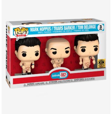 ¡Mira las figuras Funko Pop de Blink-182!