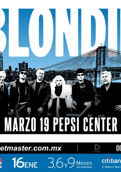 Blondie llegará al Pepsi Center WTC en marzo
