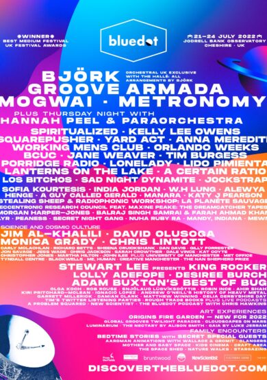 Björk, Mogwai y Groove Armada encabezan el Bluedot Festival
