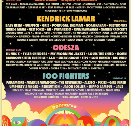 Bonnaroo 2023 será transmitido