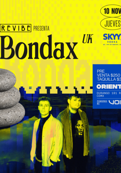 Bondax se presentará en Bar Oriente