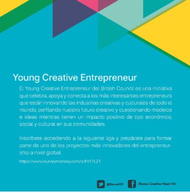 Participa en el Young Creative Entrepreneur 2014