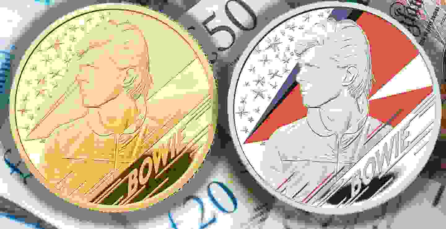The Royal Mint lanza monedas de David Bowie