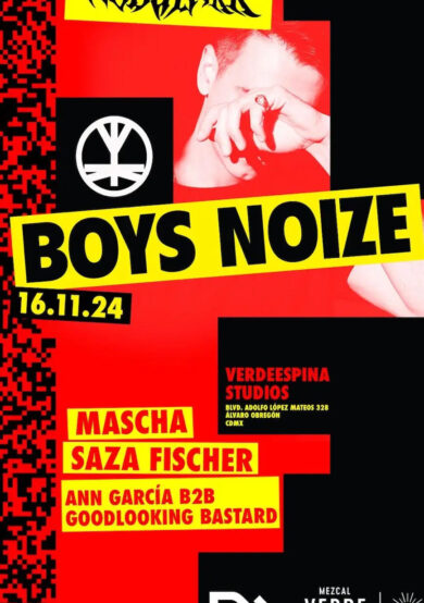 PRECIOS: Boys Noize se presentará en la Ciudad de México