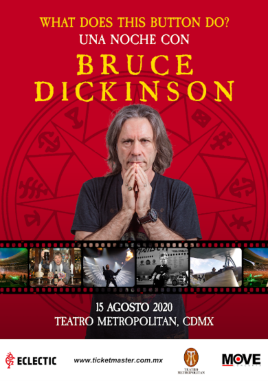 POSPUESTO: Bruce Dickinson en México
