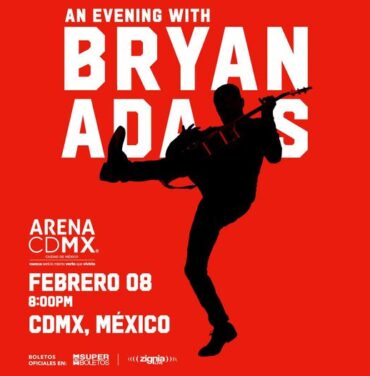 Bryan Adams regresa a México en 2024
