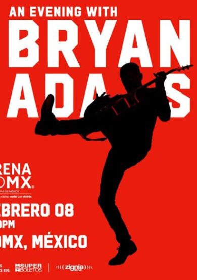 Bryan Adams regresa a México en 2024