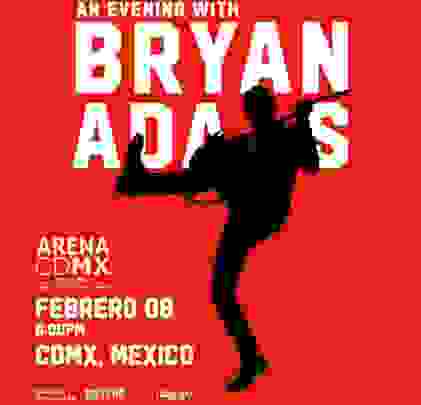 Bryan Adams regresa a México en 2024