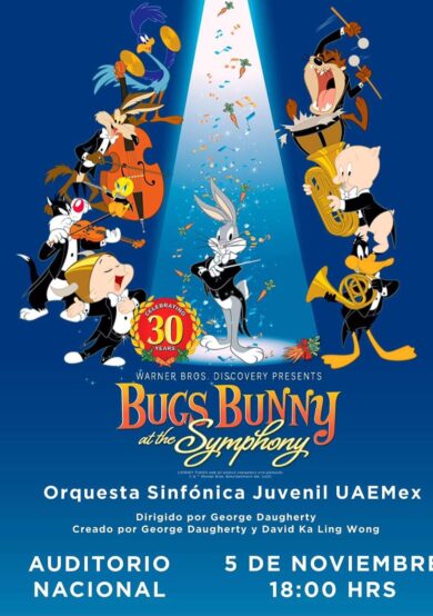 ¡Bugs Bunny at the Symphony llegará al Auditorio Nacional!