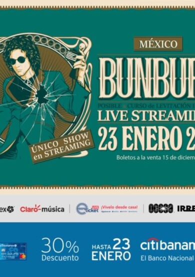 Enrique Bunbury reaparecerá en vivo con un concierto online
