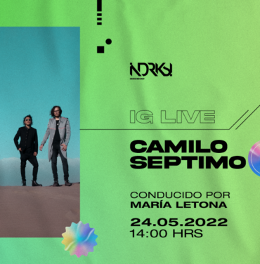 Camilo Séptimo estará en el Instagram Live de Indie Rocks!