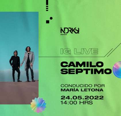 Camilo Séptimo estará en el Instagram Live de Indie Rocks!