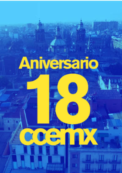 CCEMx cumple 18 años y lo festeja a través de Internet