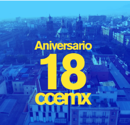 CCEMx cumple 18 años y lo festeja a través de Internet