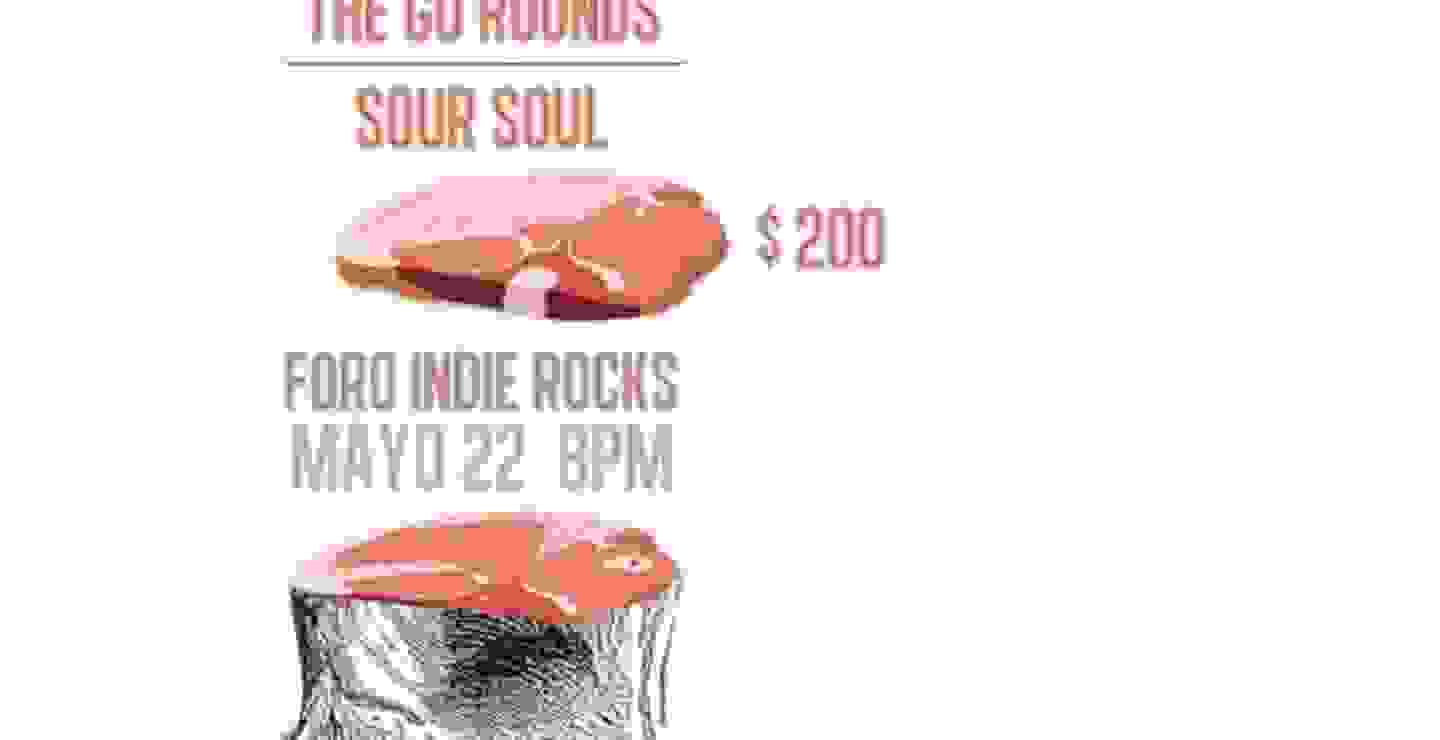 Joaquín García & The Local Universe, The Go Rounds y Sour Soul en el Foro Indie Rocks!