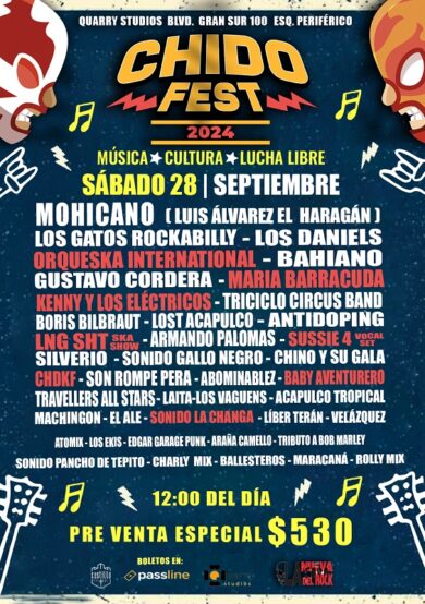 PRECIOS: Chido Fest llegará a la CDMX