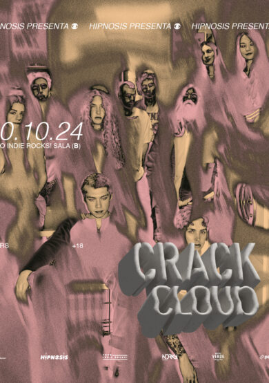 Hipnosis presenta: Crack Cloud en el Foro Indie Rocks!