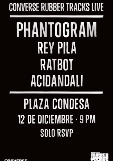 Converse Rubber Tracks Live presenta: Phantogram