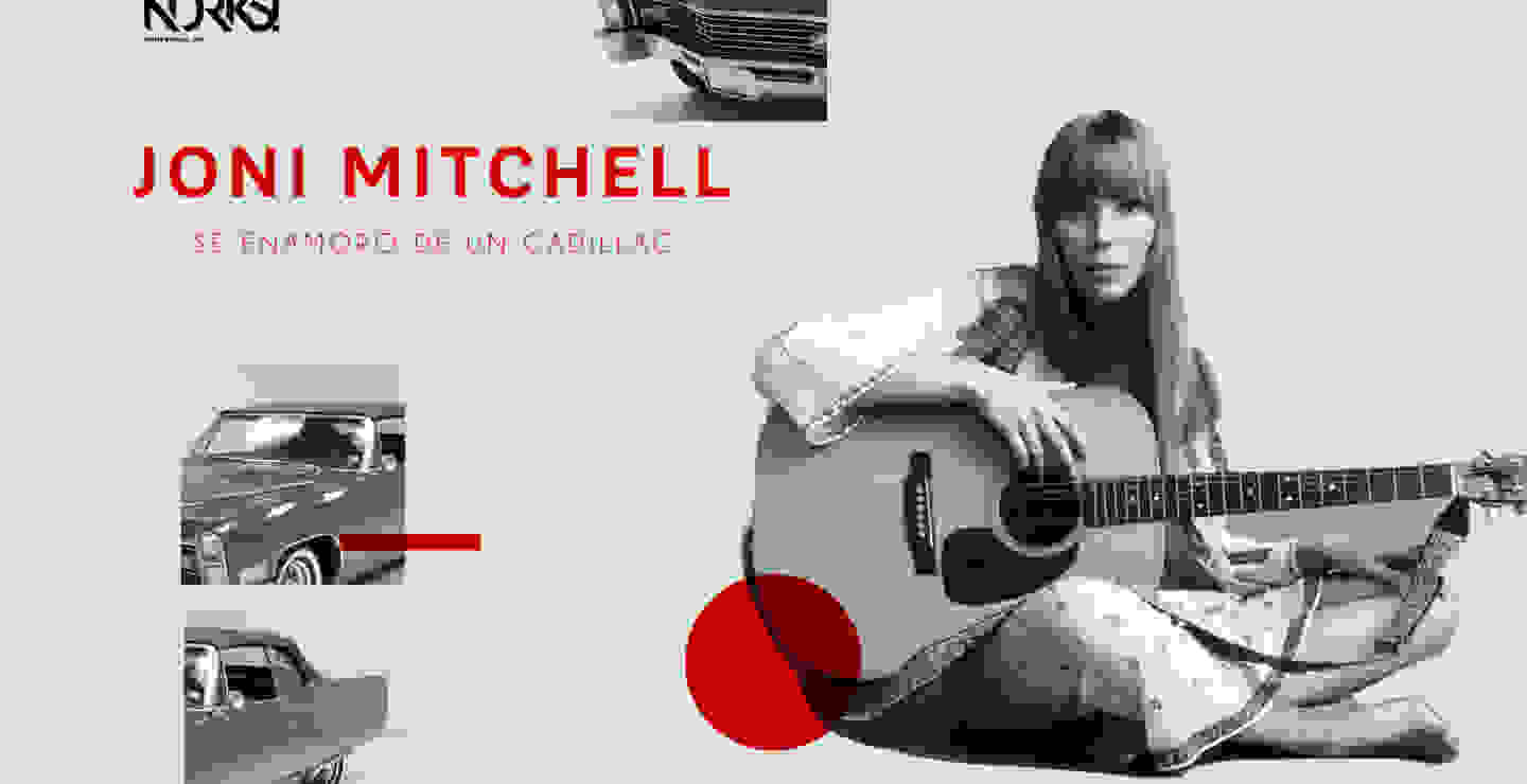 Joni Mitchell se enamoró de un Cadillac