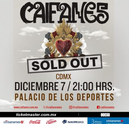 SOLD OUT: Caifanes llegará al Palacio de los Deportes