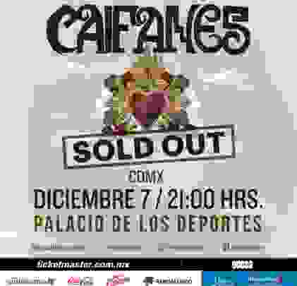 SOLD OUT: Caifanes llegará al Palacio de los Deportes