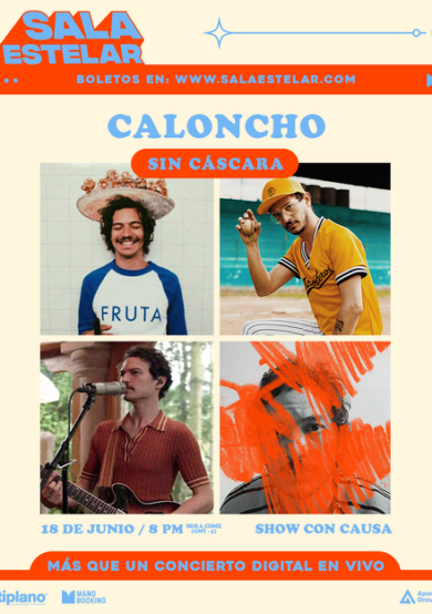 Caloncho ofrecerá un concierto benéfico vía livestream