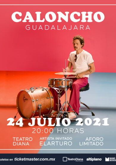 Caloncho ofrecerá concierto presencial en Guadalajara