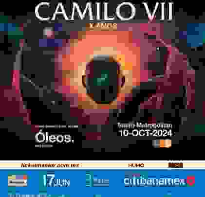PRECIOS: Camilo Séptimo tocará 'Óleos' en el Teatro Metropólitan