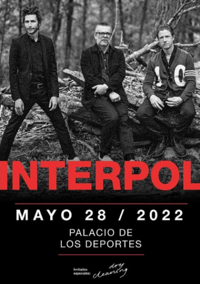 Interpol se presentará en el Palacio de los Deportes