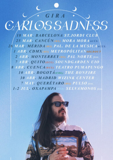 Carlos Sadness anuncia gira por Latinoamérica