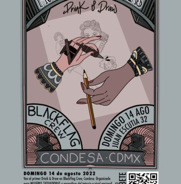 Asiste al primer Drink & Draw para mujeres tatuadoras