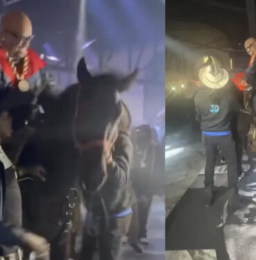 CeeLo Green sufre caída de caballo durante una celebración