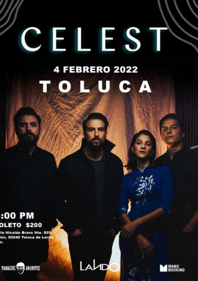 Celest dará un concierto en Toluca