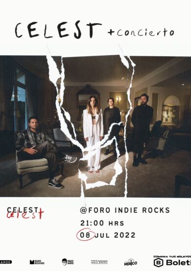 Celest se presentará en el Foro Indie Rocks!