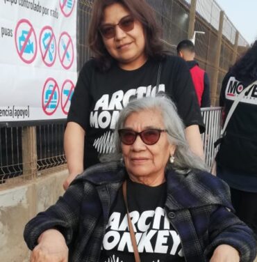 Celia, la fan más longeva de Arctic Monkeys