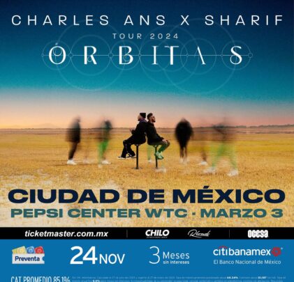 PRECIOS: Charles Ans y Sharif se presentarán en el Pepsi Center WTC