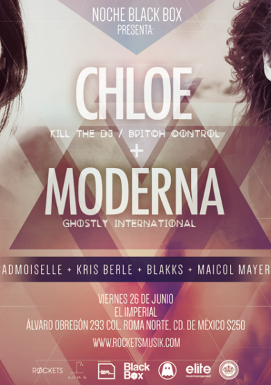 Chloe + MODERNA en El Imperial