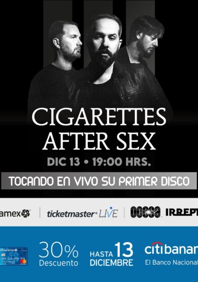 Cigarettes After Sex tendrá un show digital Irrepetible para México
