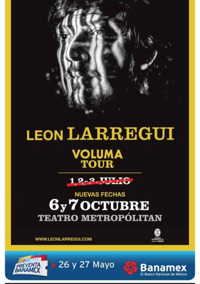 León Larregui y su Voluma Tour