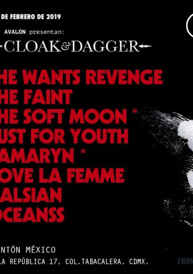 CANCELADO: Festival Cloak & Dagger en CDMX